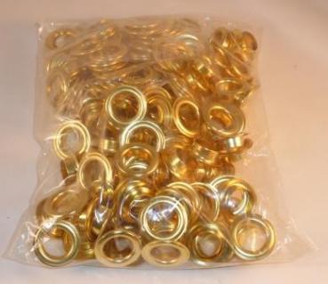 Ösen mit Scheiben 14mm 100Stück