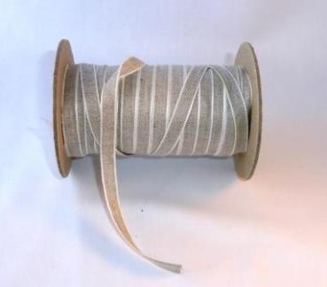Leinen-Eckenband 10mm breit