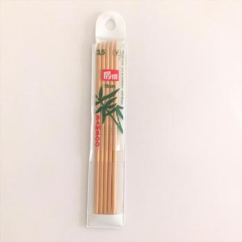 Prym Strumfpstricknadeln Bambus 15cm