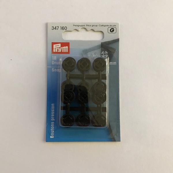 Prym Annäh-Druckknopf Kunststoff 15mm
