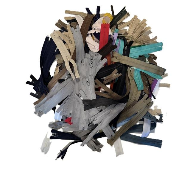 Beutel a 1kg YKK Kunststoffreißverschluss Typ0 16cm